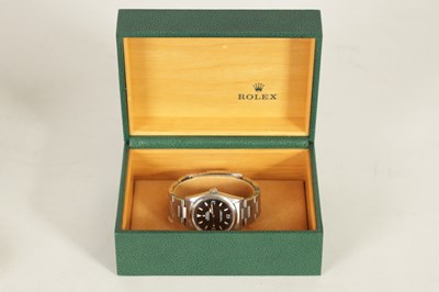 Lot 293 - A GENTLEMAN’S STEEL ROLEX EXPLORER 1 WRISTWATCH