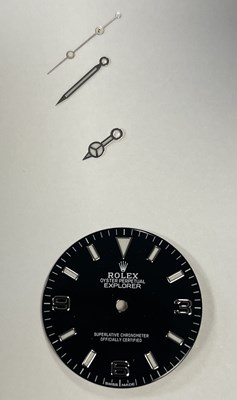 Lot 293 - A GENTLEMAN’S STEEL ROLEX EXPLORER 1 WRISTWATCH