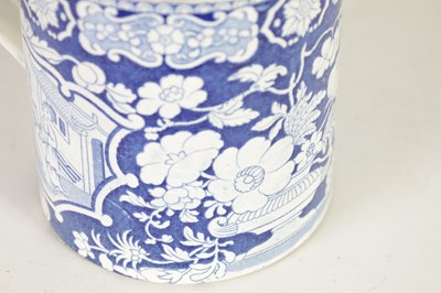 Lot 35 - A EARLY 19TH CENTURY ORIENTAL STYLE PEARL WEAR MUG - POSSIBLY SPODE