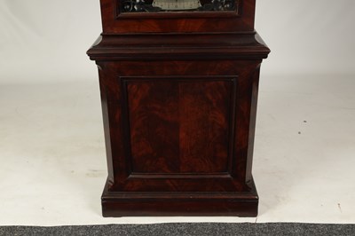 Lot 762 - J. SEWILL, LIVERPOOL, MAKER TO THE ADMIRALTY. A FINE QUALITY MID 19TH CENTURY REGULATOR LONGCASE CLOCK
