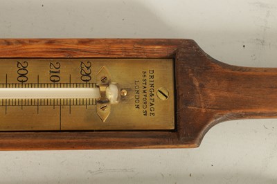 Lot 421 - DRING & FAGE 56 STAMFORD ST LONDON, A 19TH CENTURY BRASS DIPPING THERMOMETER