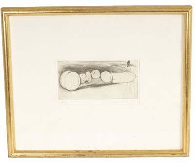 Lot 687 - A 19TH CENTURY ETCHING-STILL LIFE OF FRUIT