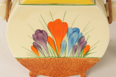 Lot 45 - A COLLECTION OF CLARICE CLIFF “CROCUS” PATTERN POTTERY