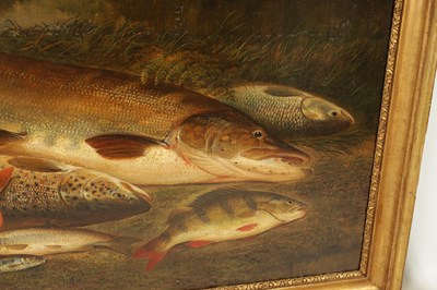 Lot 633 - HENRY LEONIDAS ROLFE (BRITISH, ACTIVE 1847 - 1881) THE DAYS CATCH