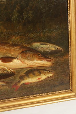 Lot 633 - HENRY LEONIDAS ROLFE (BRITISH, ACTIVE 1847 - 1881) THE DAYS CATCH
