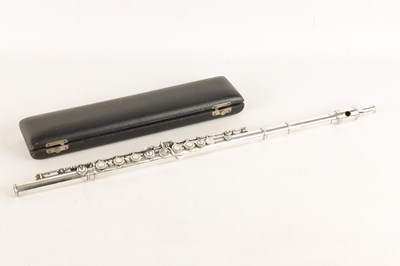 Lot 744 - RUDALL ROSE CARTE & CO CIRCA 1859. A RARE EARLY SILVER FLUTE