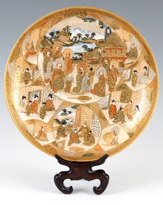 Lot 145 - A LATE 19TH CENTURY JAPANESE SATSUMA CABINET...