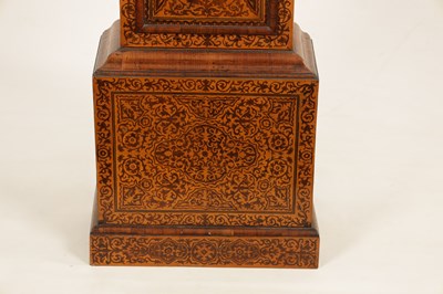 Lot 941 - JOHN. MITCHELL LONDON. AN EARLY 18TH CENTURY WALNUT AND SEAWEED MARQUETRY, EIGHT-DAY LONGCASE CLOCK
