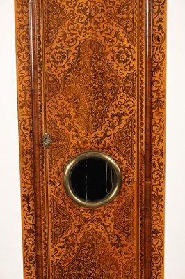 Lot 941 - JOHN. MITCHELL LONDON. AN EARLY 18TH CENTURY WALNUT AND SEAWEED MARQUETRY, EIGHT-DAY LONGCASE CLOCK