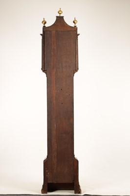 Lot 984 - WILLIAM RAY SUDBURY. A MID 18TH CENTURY BLACK LACQUER AND CHINOISERIE DECORATED EIGHT DAY LONGCASE CLOCK