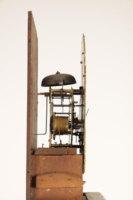 Lot 984 - WILLIAM RAY SUDBURY. A MID 18TH CENTURY BLACK LACQUER AND CHINOISERIE DECORATED EIGHT DAY LONGCASE CLOCK