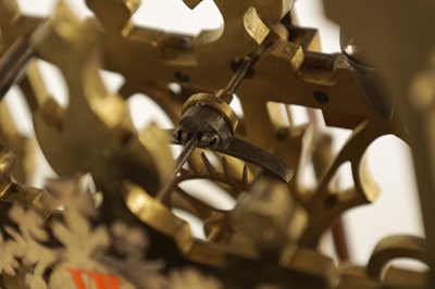 Lot 907 - A MID 19TH CENTURY ENGLISH FUSEE SKELETON CLOCK