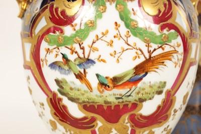 Lot 75 - A PAIR OF EARLY 20TH CENTURY 'H.M & CO' PORCELAIN VASES