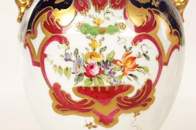Lot 75 - A PAIR OF EARLY 20TH CENTURY 'H.M & CO' PORCELAIN VASES