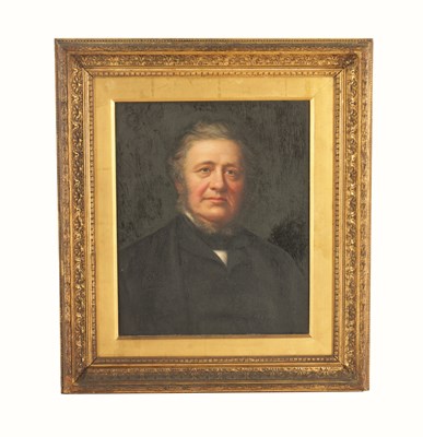 Lot 781 - A 19TH CENTURY OIL ON CANVAS PORTRAIT OF A GENTLEMAN