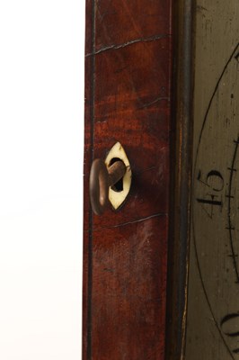 Lot 909 - CHARLES BROOMHALL, LONDON. A LATE 18TH CENTURY FIGURED MAHOGANY VERGE BRACKET CLOCK