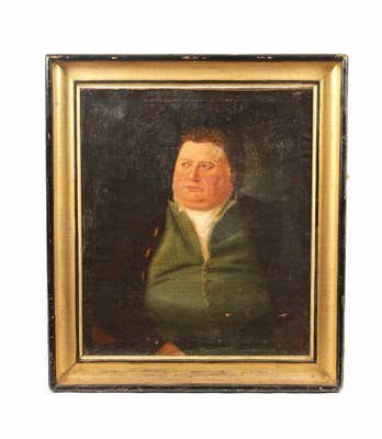 Lot 707 - A 19TH CENTURY OIL ON CANVAS - PORTRAIT OF A GENTLEMAN