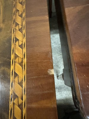 Lot 1271 - A PAIR OF 19TH CENTURY MARQUETRY INLAID WALNUT CARD TABLES