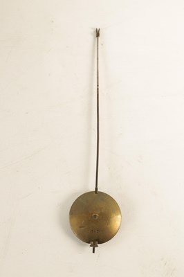 Lot 947 - S.W. ARCHER, LONDON. A REGENCY FIGURED MAHOGANY BRASS INLAID FUSEE WALL CLOCK