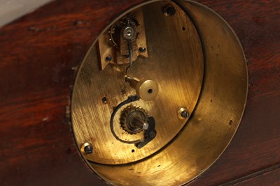 Lot 969 - A COLLECTION OF FOUR EDWARDIAN INLAID MANTEL CLOCKS