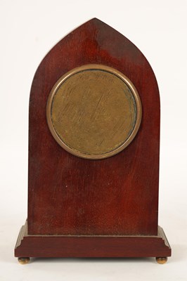 Lot 969 - A COLLECTION OF FOUR EDWARDIAN INLAID MANTEL CLOCKS