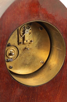 Lot 969 - A COLLECTION OF FOUR EDWARDIAN INLAID MANTEL CLOCKS