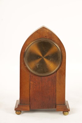 Lot 969 - A COLLECTION OF FOUR EDWARDIAN INLAID MANTEL CLOCKS