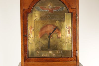 Lot 962 - AN UNUSUAL ELECTRIC SYNCHRONOME LONGCASE CLOCK