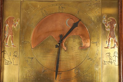 Lot 962 - AN UNUSUAL ELECTRIC SYNCHRONOME LONGCASE CLOCK