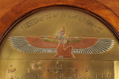 Lot 962 - AN UNUSUAL ELECTRIC SYNCHRONOME LONGCASE CLOCK