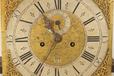 Lot 926 - WILLIAM UPJOHN, EXON. A MID 18TH CENTURY LONGCASE CLOCK MOVEMENT