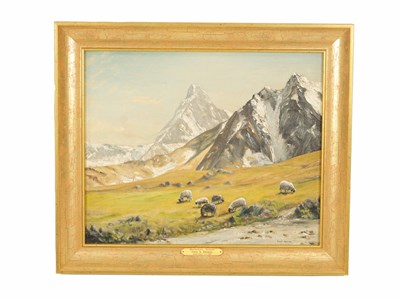 Lot 765 - FRED K. BARNES. ENGLISH SCHOOL OIL ON BOARD