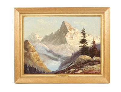 Lot 812 - O. MELZER, EARLY 20TH CENTURY OIL ON CANVAS
