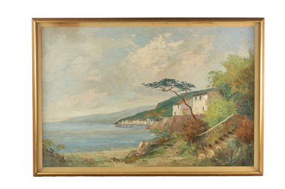 Lot 871 - JACQUES MOODY (FRENCH b. 1924) OIL ON CANVAS.