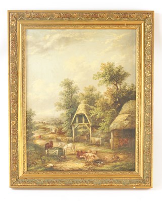 Lot 852 - A 19TH CENTURY OIL ON CANVAS