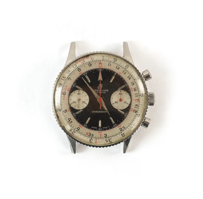 Lot 390 - A GENTLEMAN’S 1960’S STEEL CASED BREITLING CHRONOMAT WRISTWATCH