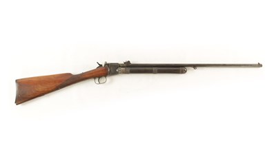 Lot 488 - A LATE 19TH CENTURY GAS FILLED AIR RIFLE BY PAUL GIFFARD