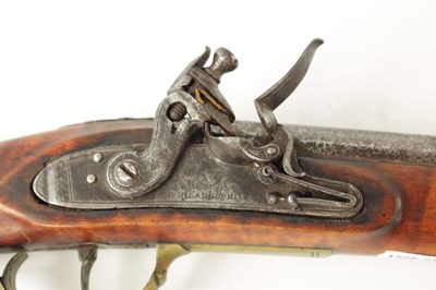 Lot 479 - AN EARLY 19TH CENTURY AMERICAN KENTUCKY FLINTLOCK RIFLE BY ARMSTRONG OF PHILADELPHIA