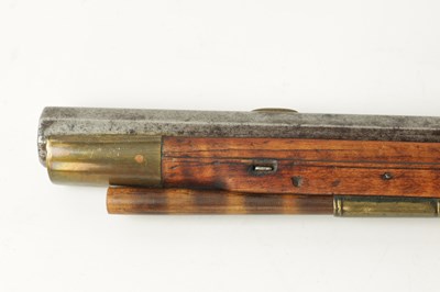 Lot 479 - AN EARLY 19TH CENTURY AMERICAN KENTUCKY FLINTLOCK RIFLE BY ARMSTRONG OF PHILADELPHIA