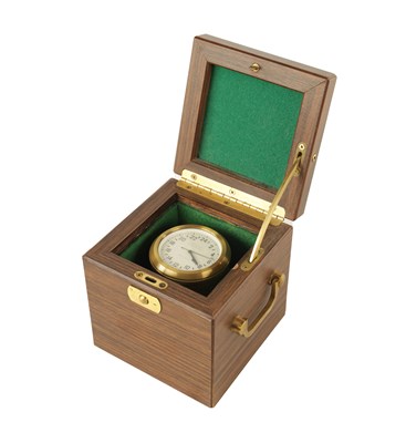 Lot 1021 - BULOVA MARINE NAVIGATOR MARK II BOXED MARINE CHRONOMETER