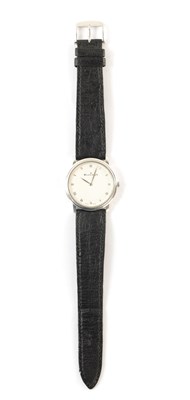 Lot 386 - A GENTLEMAN’S PLATINUM BLANCPAIN VILLERET AUTOMATIC WRISTWATCH