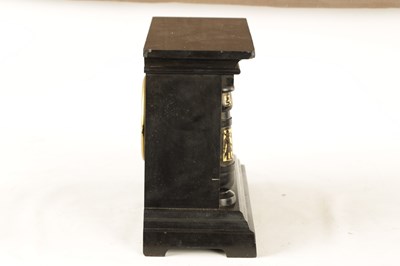 Lot 959 - BARRAUD & LUNDS, LONDON. AN ENGLISH REGENCY EGYPTIAN REVIVAL FUSEE MANTEL CLOCK