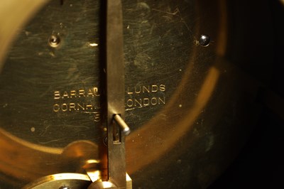Lot 959 - BARRAUD & LUNDS, LONDON. AN ENGLISH REGENCY EGYPTIAN REVIVAL FUSEE MANTEL CLOCK