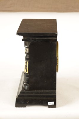 Lot 959 - BARRAUD & LUNDS, LONDON. AN ENGLISH REGENCY EGYPTIAN REVIVAL FUSEE MANTEL CLOCK