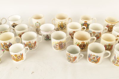 Lot 85 - A COLLECTION OF 32 COMMEMORATIVE MUGS