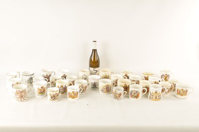 Lot 85 - A COLLECTION OF 32 COMMEMORATIVE MUGS