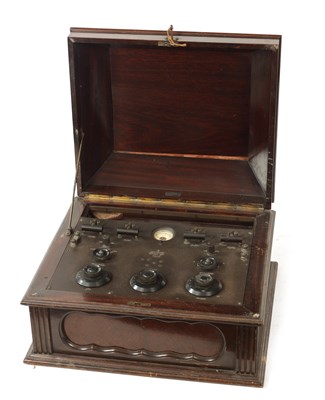 Lot 747 - A FOUR-VALVE A. J. S. TYPE F WIRELESS RECEIVER