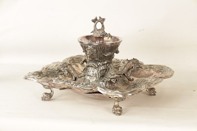 Lot 426 - AN IMPRESSIVE LARGE 20TH CENTURY ITALIAN SOLID SILVER ELECTRIC WINE FOUNTAIN CENTERPIECE CIRCA 1950