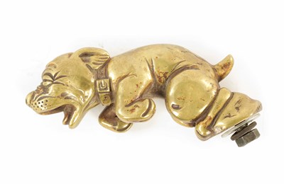 Lot 75 - A BRONZE ‘BONZO’ DOG CAR MASCOT