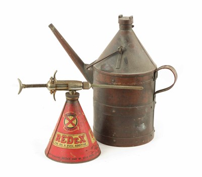 Lot 16 - TWO VINTAGE OIL CANS